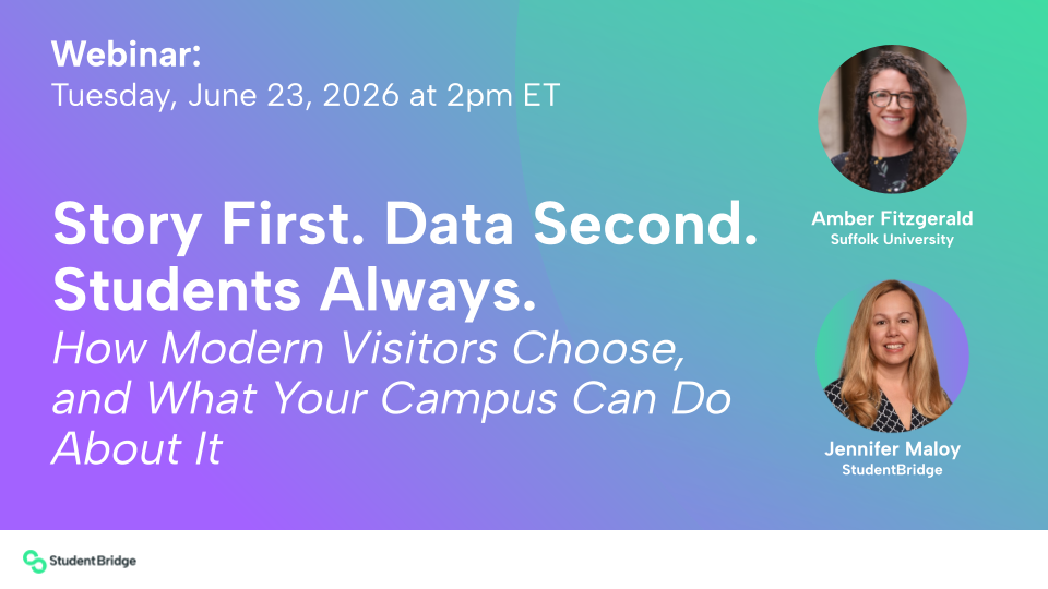 Story First. Data Second. Students Always.
